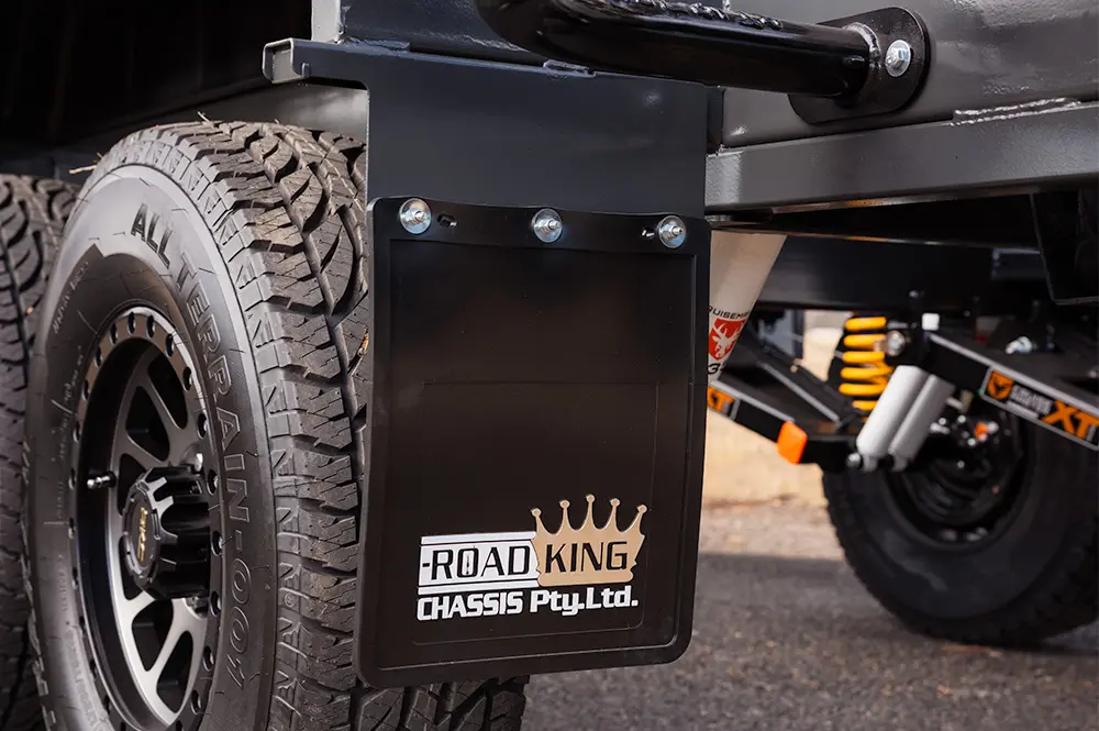 Range of caravan suspension systems fitted by Roadking