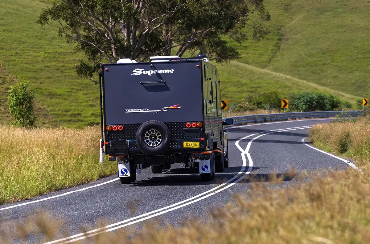 Road-tested suspension systems for caravans and trailers