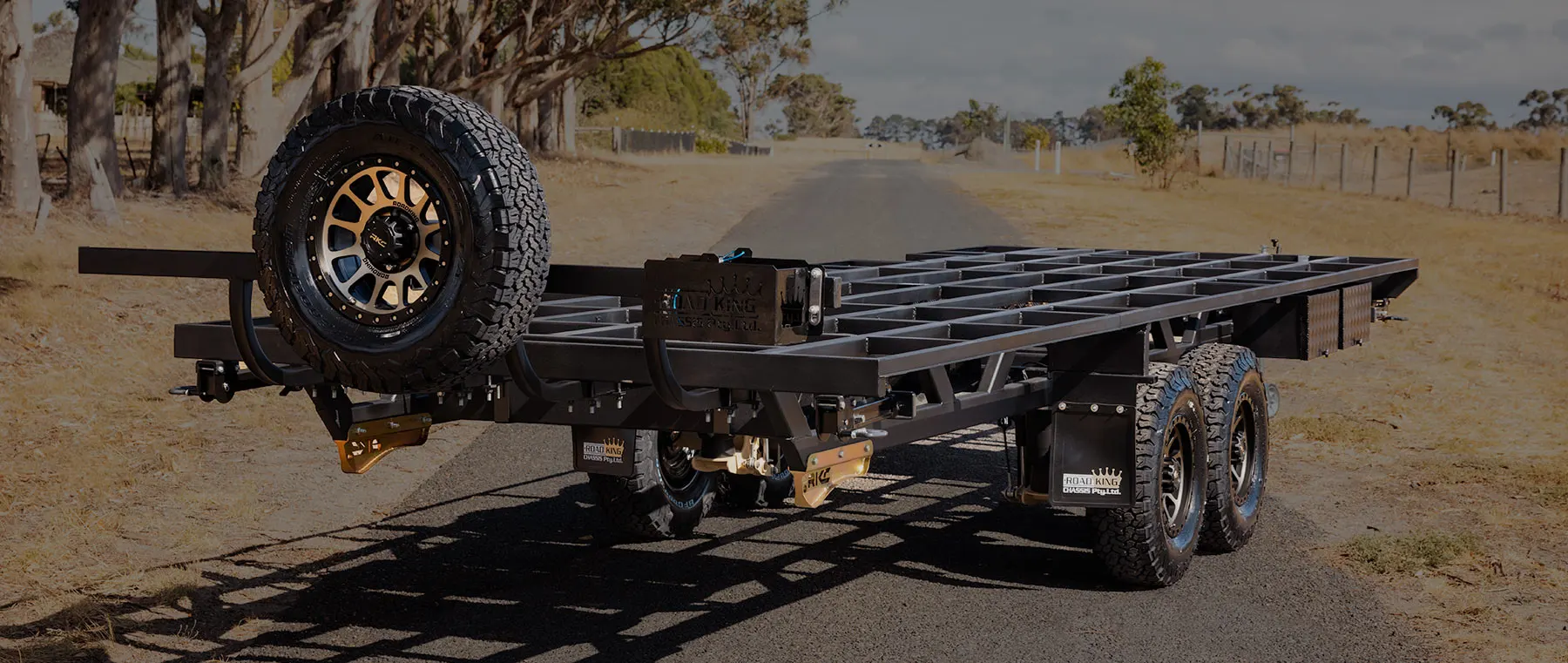 Custom chassis and trailers built for off-road and outdoor adventures